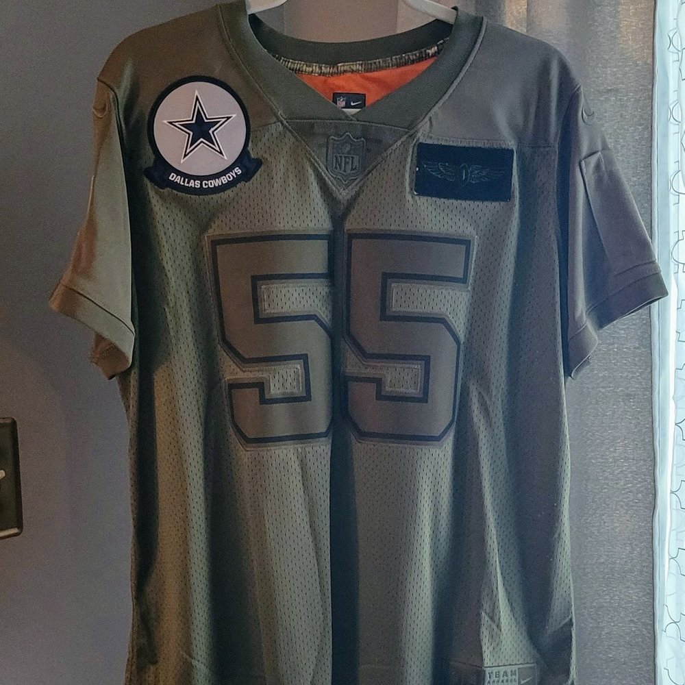 Dallas Cowboys Nike Women's Jersey - Size XL - #55 Salute to Service